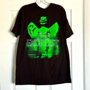 The Exorcist L black tee shirt